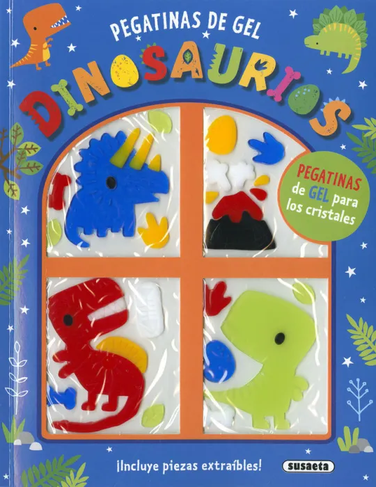 Dinosaurios - Pegatinas de Gel
