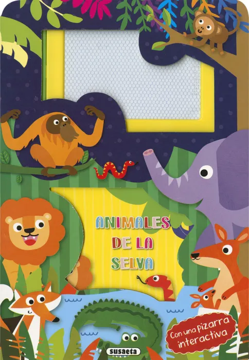Animales de la Selva con una Pizarra Interactiva