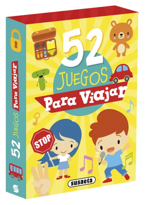 52 Juegos para Viajar. Barajas de Juegos y Actividades