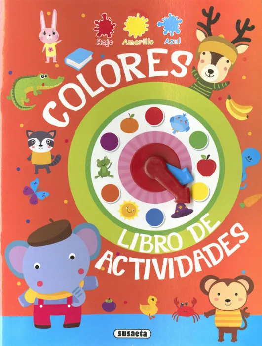 Colores. Libro de Actividades. Gira y Aprende