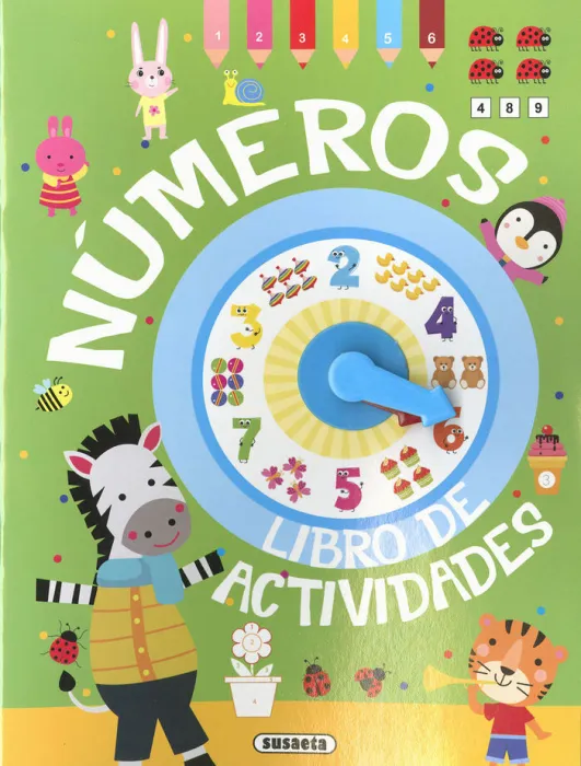 Números. Libro de Actividades. Gira y Aprende