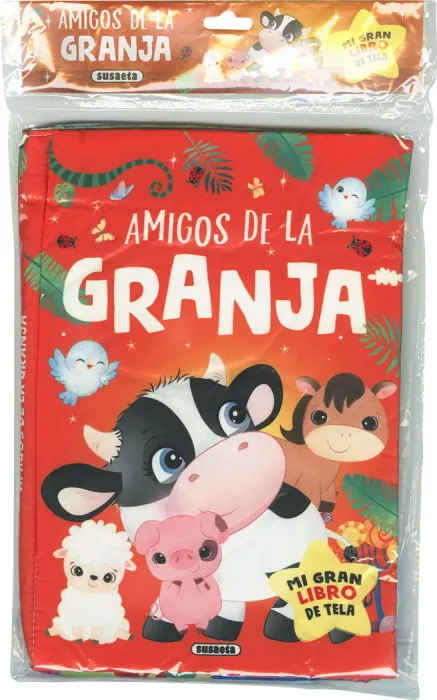 Amigos de la Granja. Mi Gran Libro de Tela