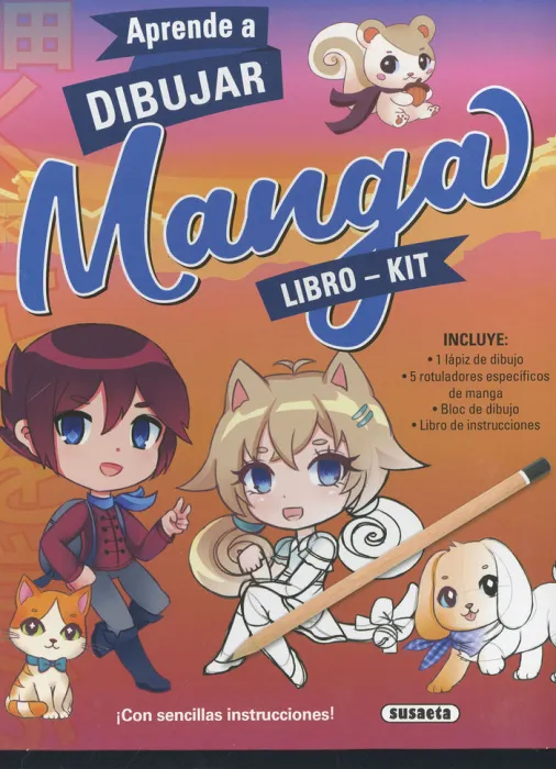 Aprende a Dibujar Manga. Libro-Kit (Caja)
