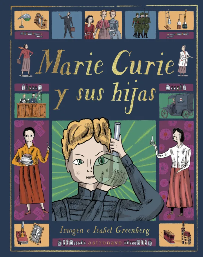 Marie Curie y Su Hijas