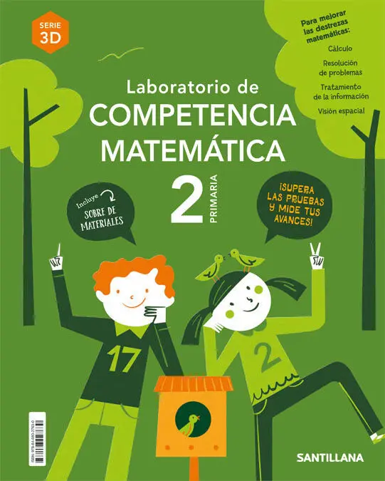 Laboratorio de Competencia Matematica 3D 2º Primaria