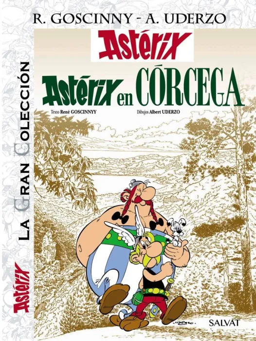 Astérix en Córcega. Asterix 20