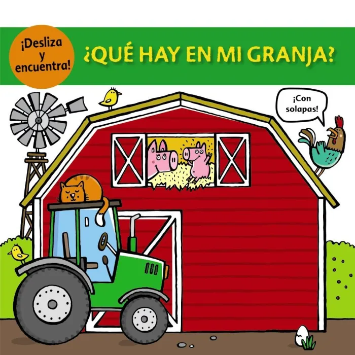 Qué Hay en mi Granja. Desliza y Encuentra
