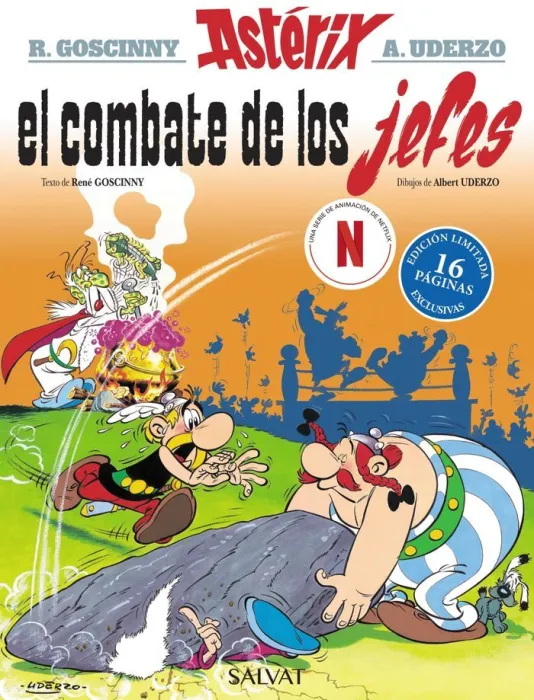 Asterix N. 7 Combate de los Jefes