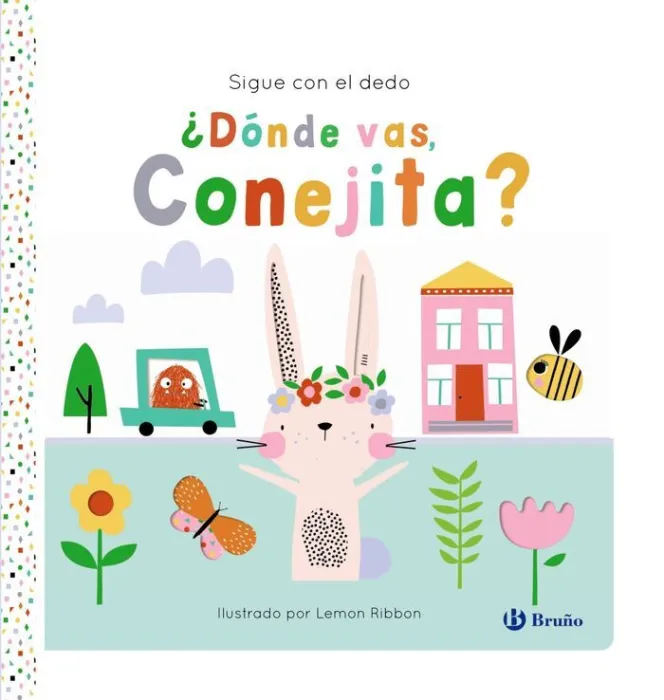 Sigue con el Dedo. Dónde Vas, Conejita?