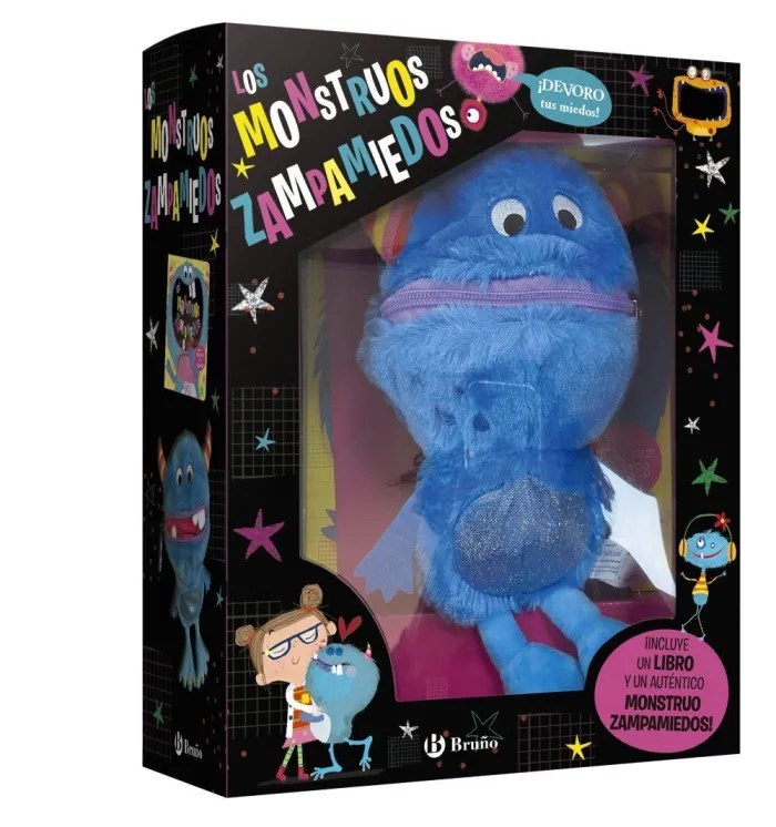 Los Monstruos Zampamiedos / Libro + Muñeco (Caja)