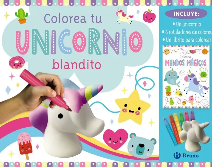 Colorea tu Unicornio Blandito (Caja)