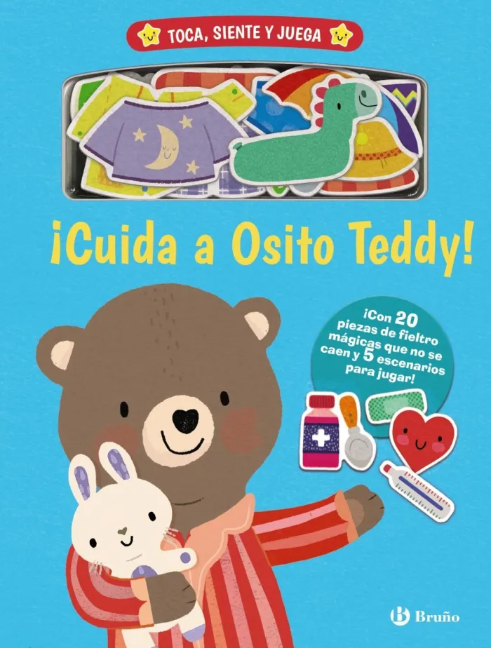 Cuida a Osito Teddy! Toca, Siente y Juega