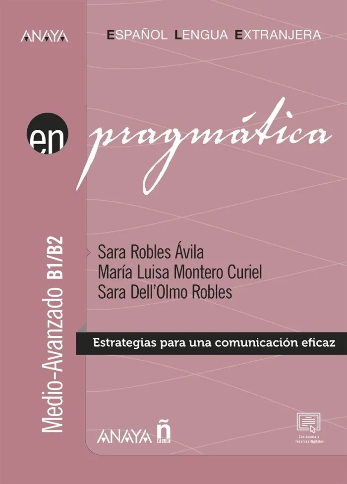 Pragmática. Nivel Medio-Avanzado B1-B2