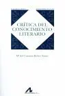 Critica del Conocimiento Literario