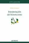 Interpretacion del Historicismo
