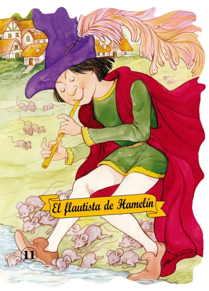 Flautista de Hamelin, el. Troquelados Clasicos 11
