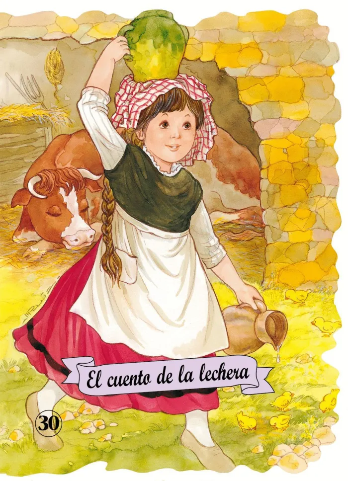 Cuento de la Lechera. Troquelados Clasicos 30