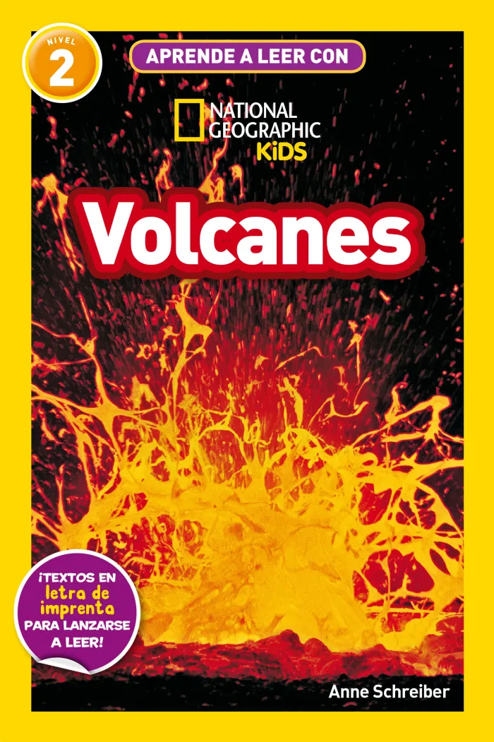 Volcanes. Aprende a Leer con National Geographic (Nivel 2)