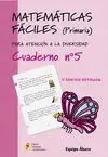 Matematicas Faciles Cuaderno 5, Educacion Primaria