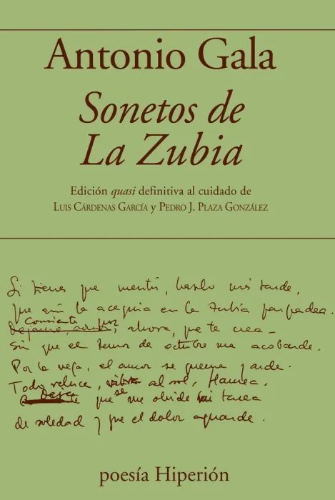Sonetos de la Zubia