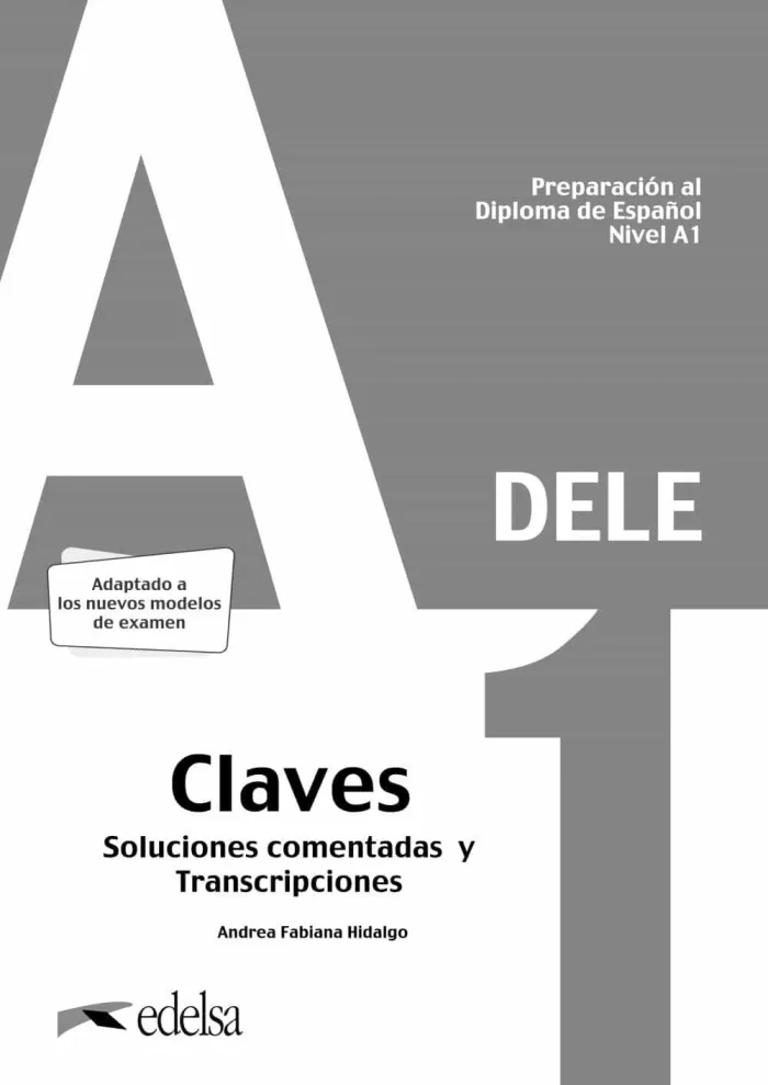 Dele. Preparación Al Diploma de Español Nivel A1