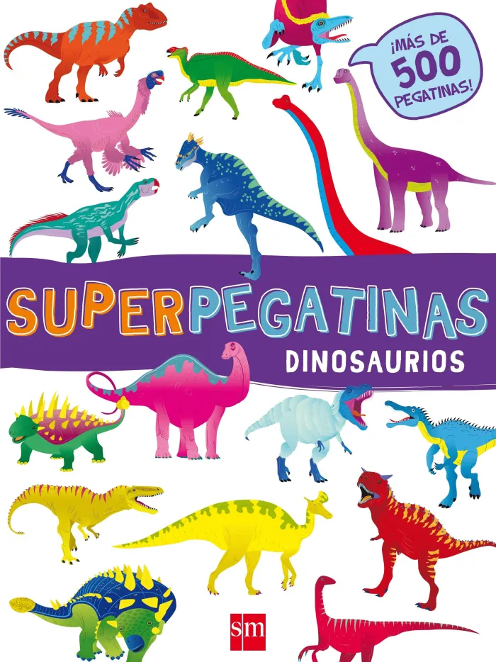 Superpegatinas. Dinosaurios
