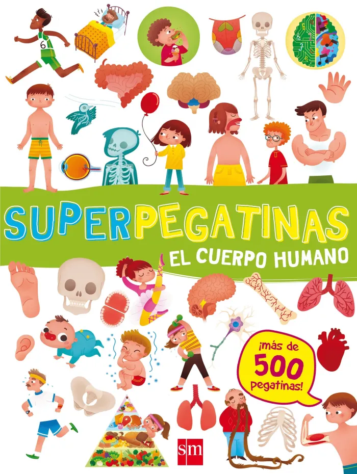El Cuerpo Humano. Superpegatinas