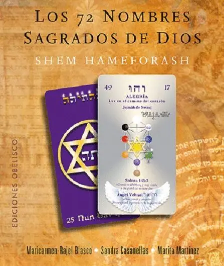 72 Nombres Sagrados de Dios (Libro+72 Laminas)