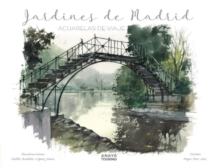 Jardines de Madrid. Acuarelas de Viaje