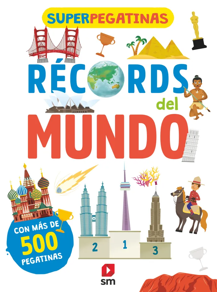 Records del Mundo. Superpegatinas