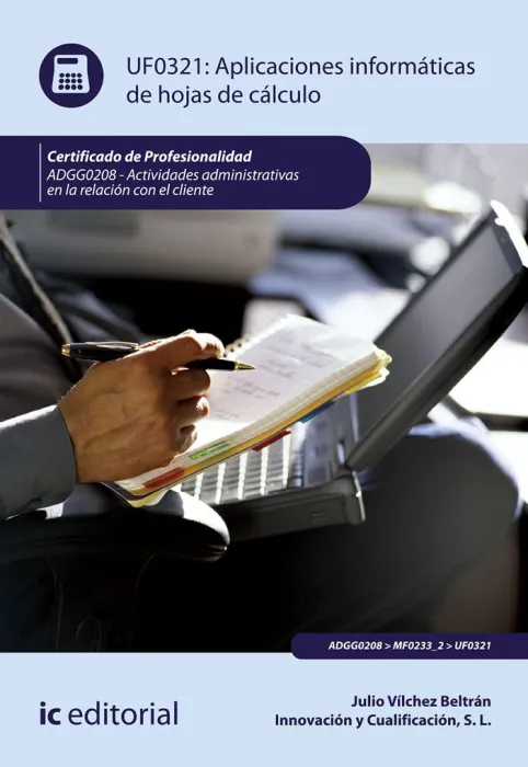 Aplicaciones Informáticas de Hojas de Cálculo. Adgg0208 - Actividades Administra