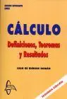Calculo. Definiciones, Teoremas y Resultados