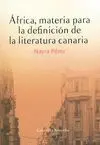 Africa Materia para la Definicion de la Literatura Canaria