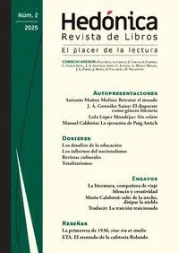 Hedónica N. 2 el Placer de la Lectura