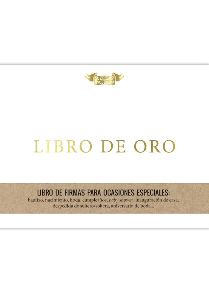 Libro de Oro - Queridos Recuerdos