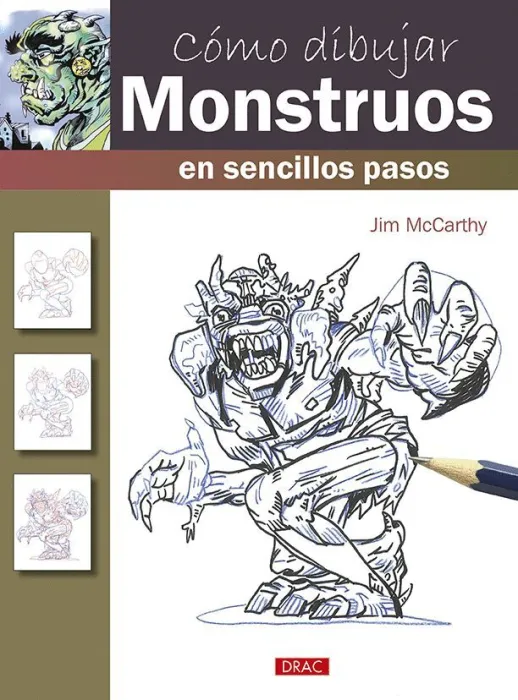 Cómo Dibujar Monstruos en Sencillos Pasos
