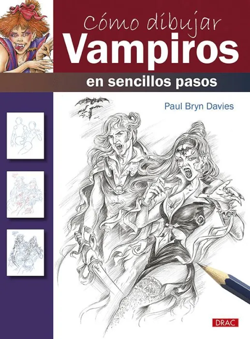 Cómo Dibujar Vampiros en Sencillos Pasos