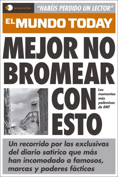 Mejor no Bromear con esto
