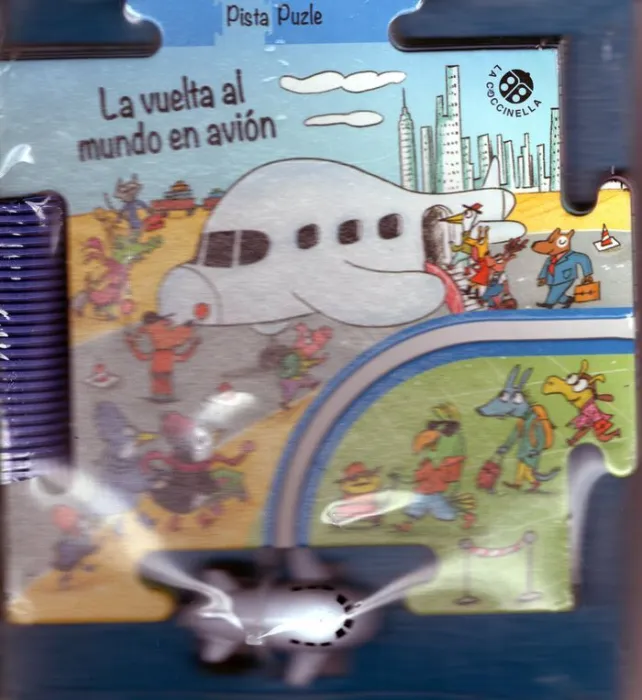 La Vuelta Al Mundo en Avión. Pista Puzle