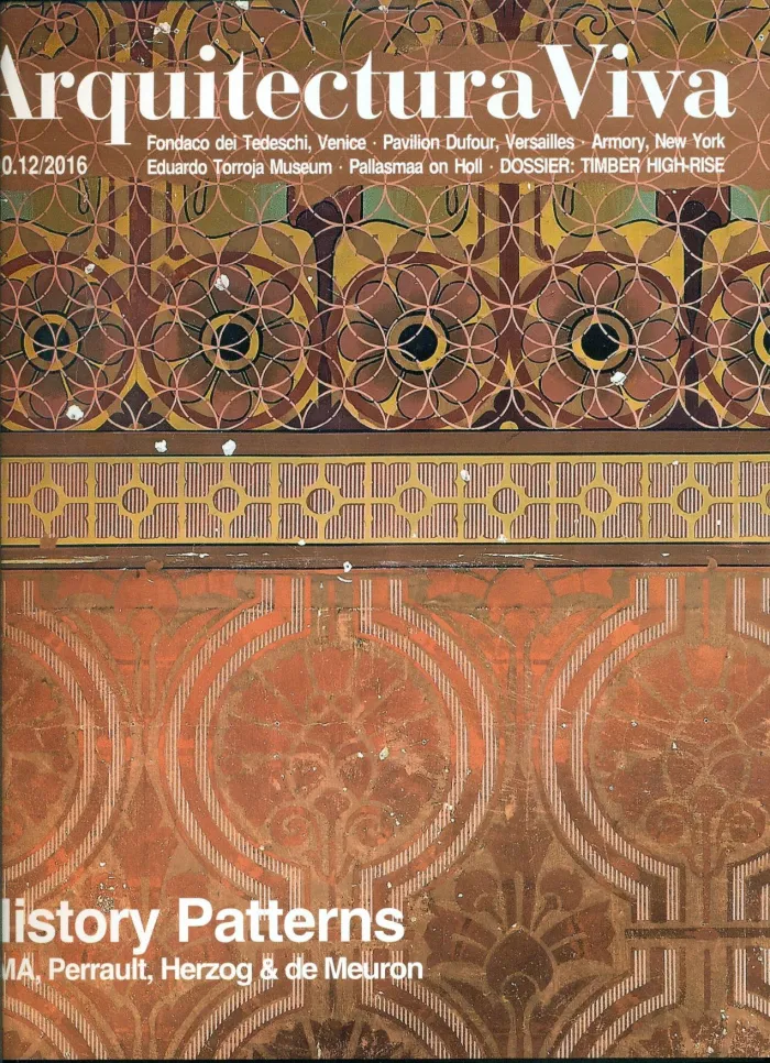 Arquitectura Viva N. 190 Patrones Históricos