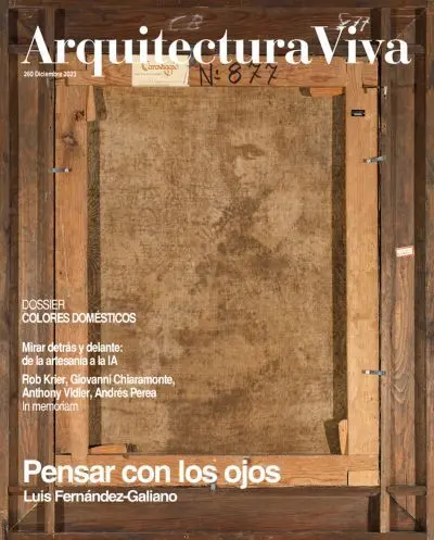 Arquitectura Viva N. 260 Pensar con los Ojos