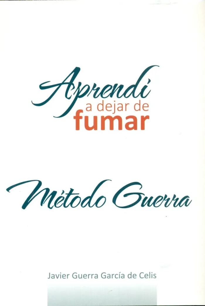 Aprendí a Dejar de Fumar. Método Guerra