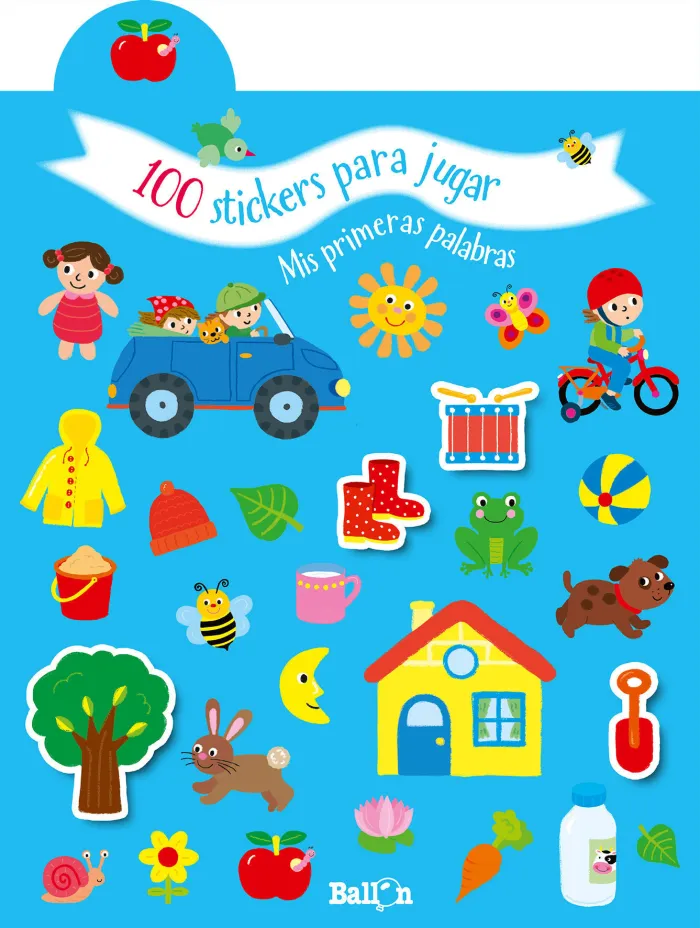 100 Stickers para Jugar - Primeras Palabras