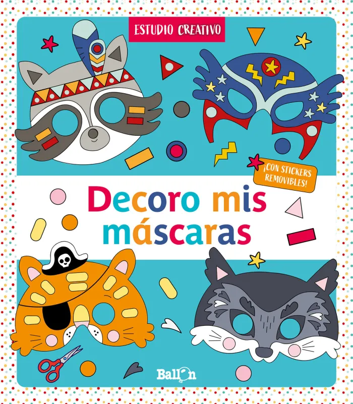 Decoro Mis Máscaras Azul