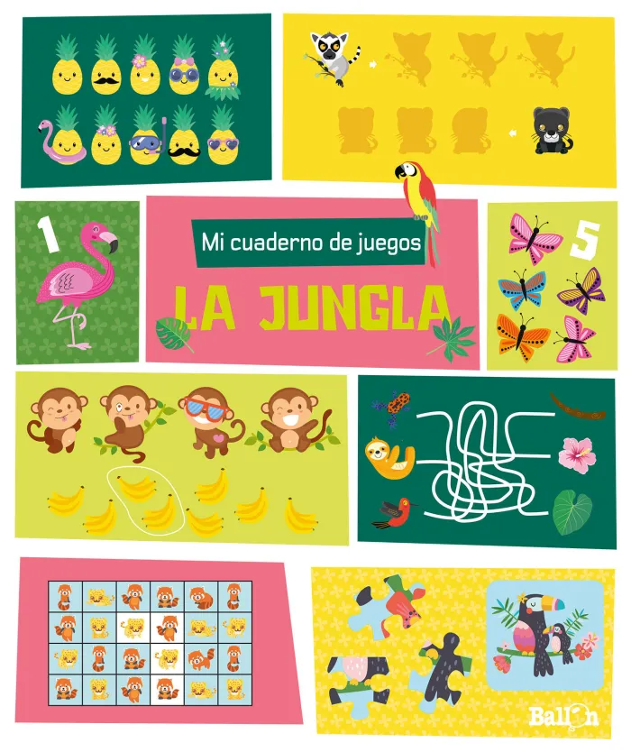 Mi Cuaderno de Juegos - la Jungla