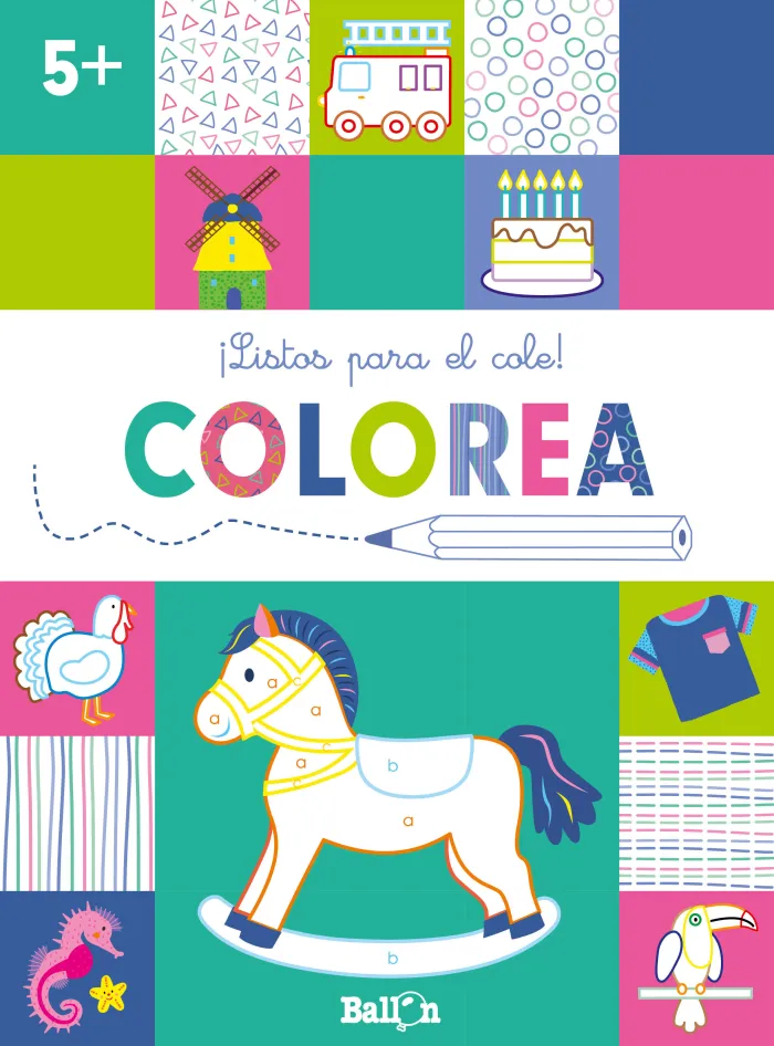 Listos para el Cole! Colorea +5