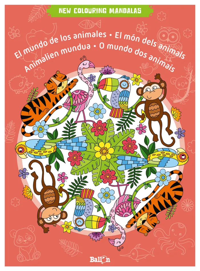 New Colouring Mandalas-Mundo de los Animales