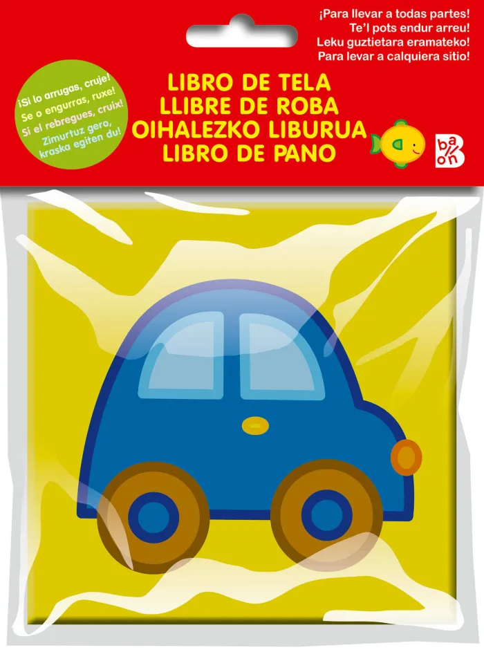 Coche Libro de Tela