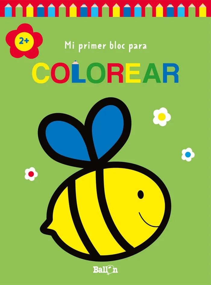 Mi Primer Bloc para Colorear +2 Abeja