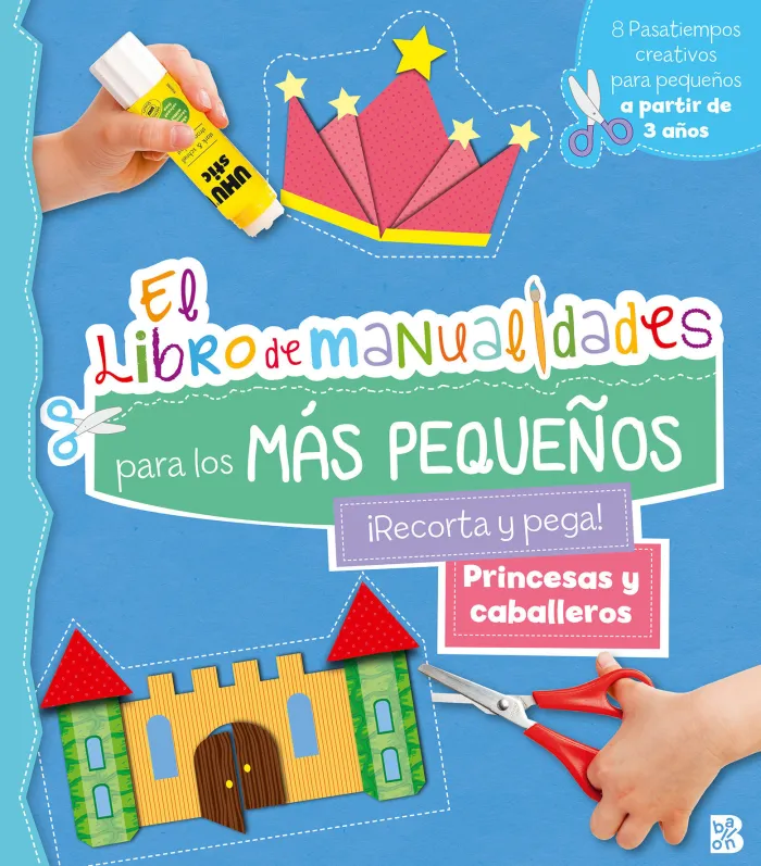 Princesas y Caballeros - Libro de Manualidades Par los Más Pequeños